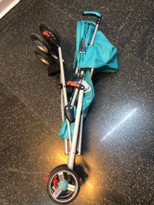 Teal Compact Baby Stroller