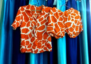 Fun Print Two-Piece Set