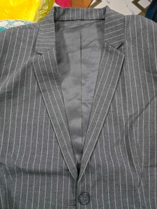 Striped Blazer