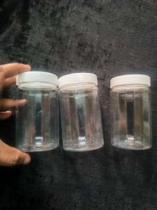 3 New Small Plastic Container/Box