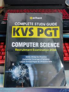 Complete Study Guide KVS PGT Computer Science