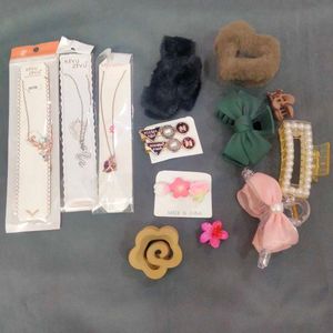 Premium Hair &amp; Jewelry Combo Package– 13 Pieces