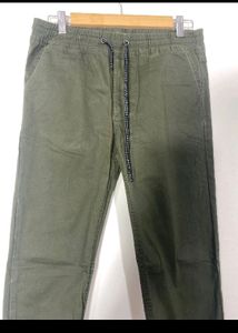 Tommy Hilfiger Olive Green Joggers 28-32 Waist