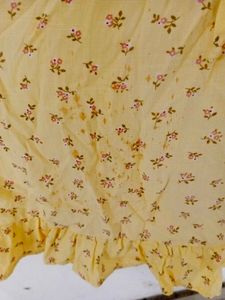 BEAUTIFUL YELLOW FLORAL DRESS