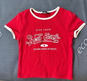 Retro Red Graphic Tee