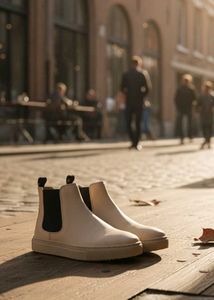 Beige Chelsea Boots - Forever 21