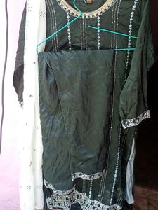 Embroidery Suit Set With Dupatta...