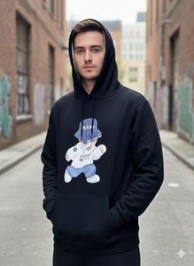 Cool NASA Bear Hoodie