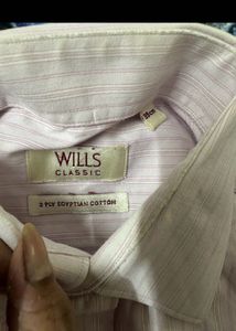 WILLS CLASSIC Egyptian Cotton Shirt