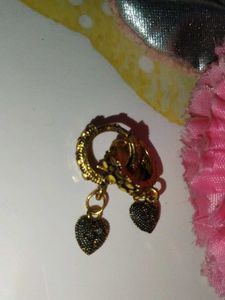 Heart Drop Earrings