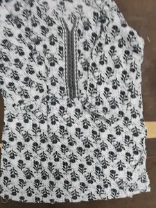 Floral Print Kurta