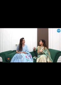 Tejasvi Prakash : Floral Anarkali Suit