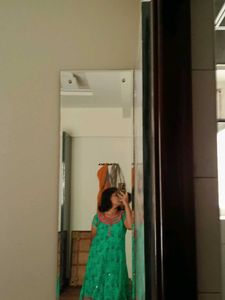 Green Long Frock