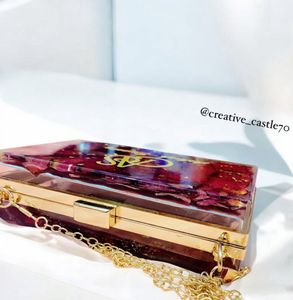 Real Flower Preservation Clutch
