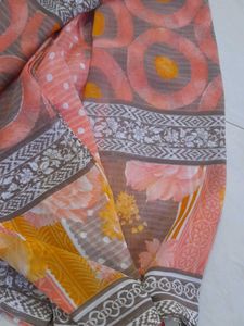 Elegant Floral Saree