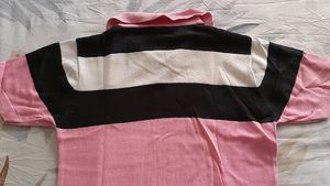 Pink And Black Tshirt