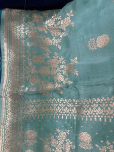 Elegant Green Saree