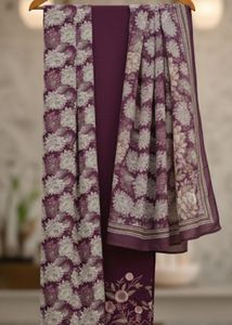 Floral Print suit salwar with Dupatta