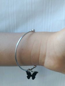 Butterfly Charm Bangle