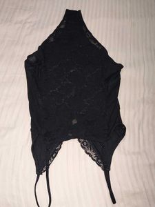 Dividend Black Bodysuit