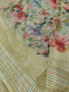 Floral Print Saree