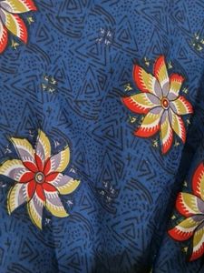 A Blue One Piece Dress