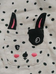 Polka Dot Bunny Pocket Dress