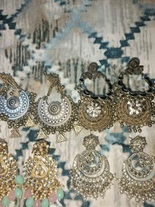 oxidised Earning Set