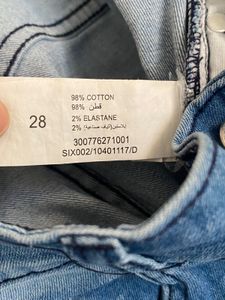 Westside Distressed Hem Skinny Jeans