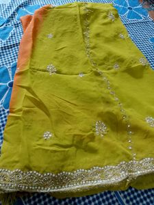 Unstitched Lehenga Choli Fabric And Duptta