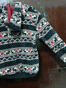 Hoodie with Reindeer i