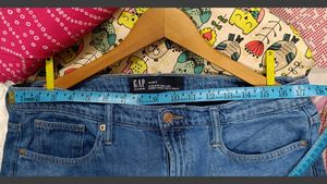 GAP High Rise Wide Leg Jeans