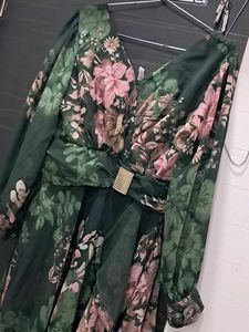Floral Print Maxi Dress