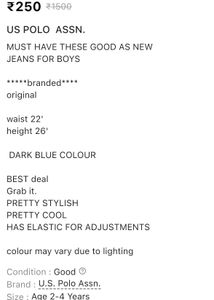 US POLO  ASSN. Seller Sold Different Brand