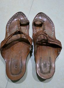 Leather Kolhapuri Flats