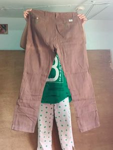 Brown Casual Trousers