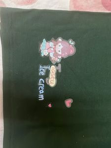 Cute Green Graphic Tee