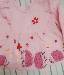 Cute Hedgehog Pajama Set