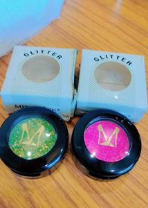 Miss Rose Glitter Eyeshadow Duo