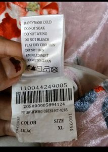 A XL Size Velvet Dress