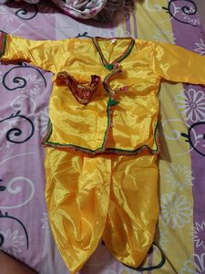 Krishna/traditional/dhoti Kurta Set For 2 Year