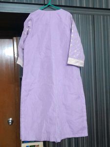 Lavender Kurta biba with price tag Length 47