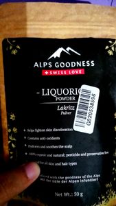 liquorice powder Alps goodness+swiss love ,100% Organic and natural 🌿🌿