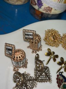 Statement Pearl Drop Earrings