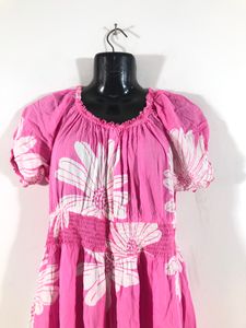 Pink Printed Dress(Women’s)