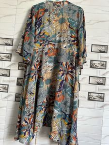 Floral Print Kimono Top