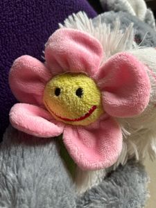 Pretty Bunny with Flower