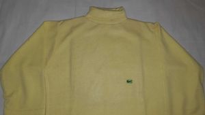 High Neck Cotton Tshirt 🛍 - Yellow