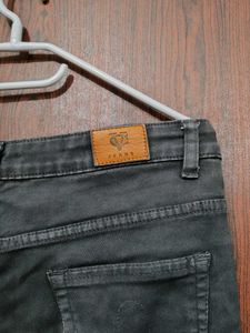 Gray Wash Skinny Jeans