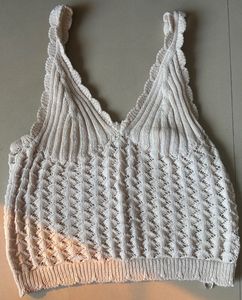 Crochet Knit Tank Top